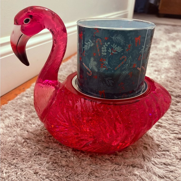 Bath & Body Works Pink Flamingo Candle Holder - Picture 4 of 5